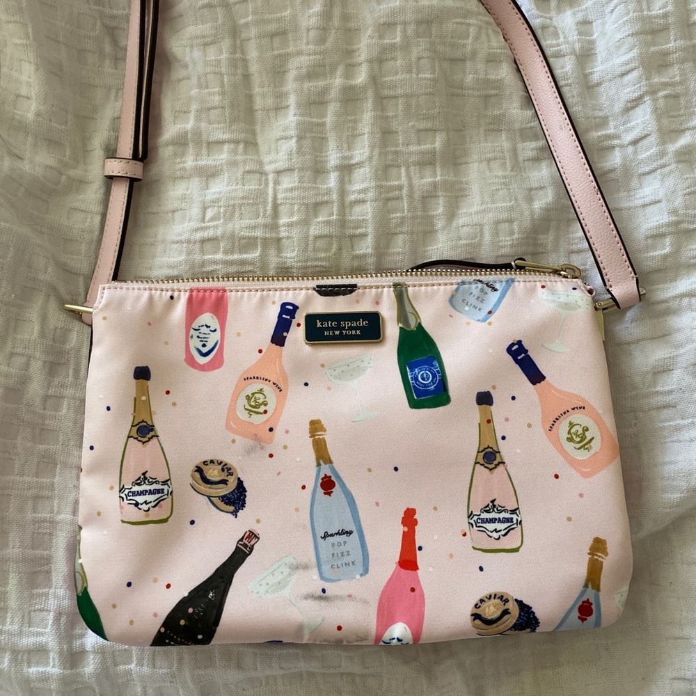 Kate Spade Champagne Crossbody Purse